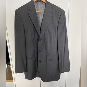 HUGO BOSS Men's Classic Dark Gray Blazer 42L